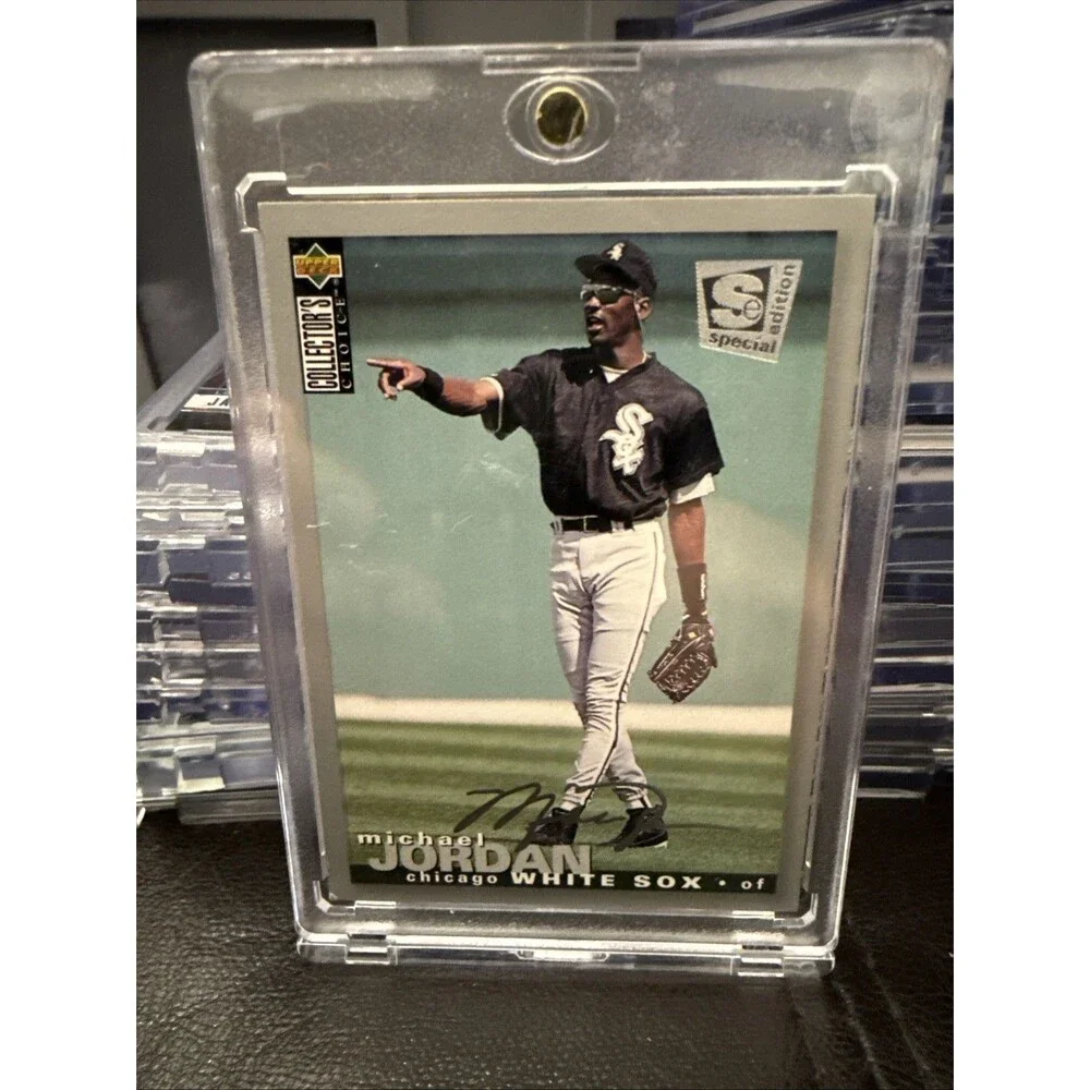 chicago white sox michael jordan upper deck baseball
